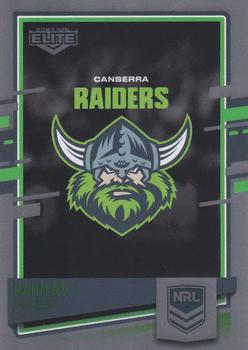 2021 NRL Elite - Silver Specials #SS010 Canberra Raiders Checklist Front